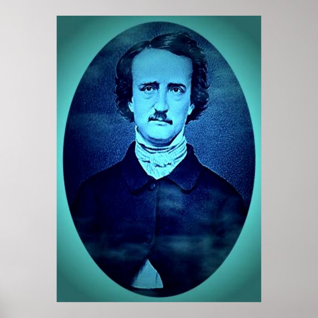 Pôster Edgar Allan Poe print 3 (Frente)