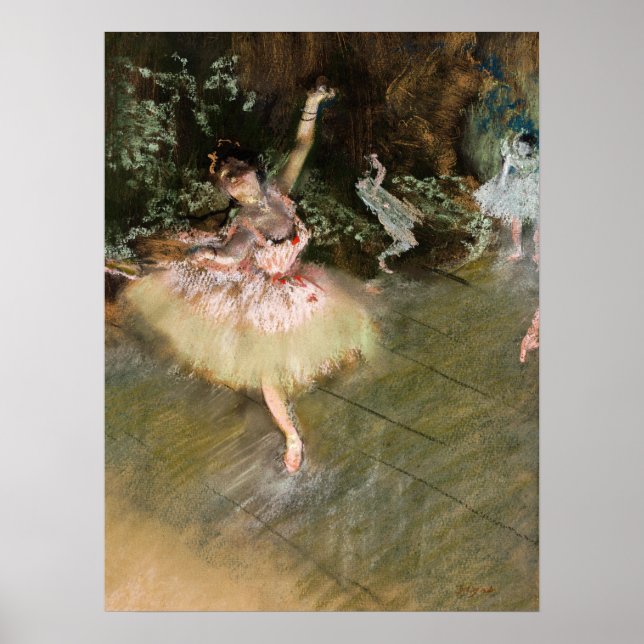 Poster Edgar Degas - A Estrela 1878 (Frente)