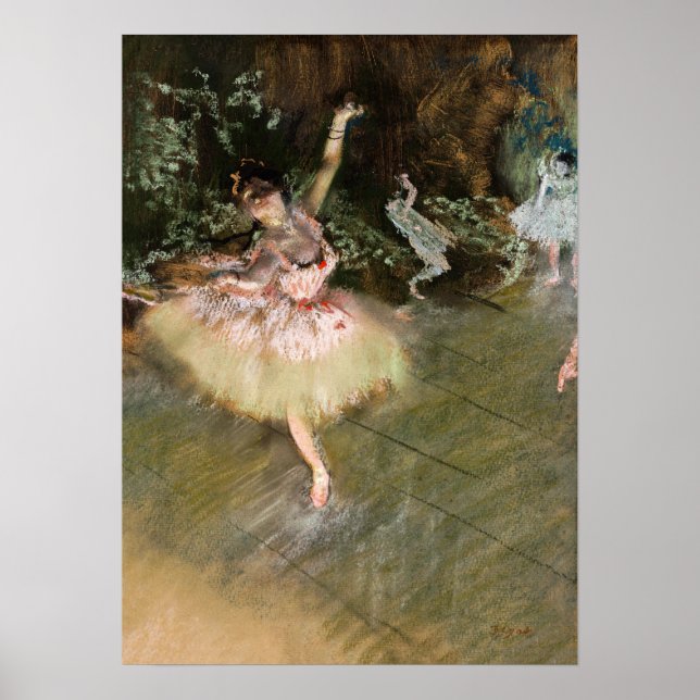 Poster Edgar Degas - A Estrela 1878 (Frente)