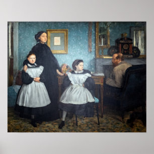 Poster Edgar Degas - A Família Bellelli