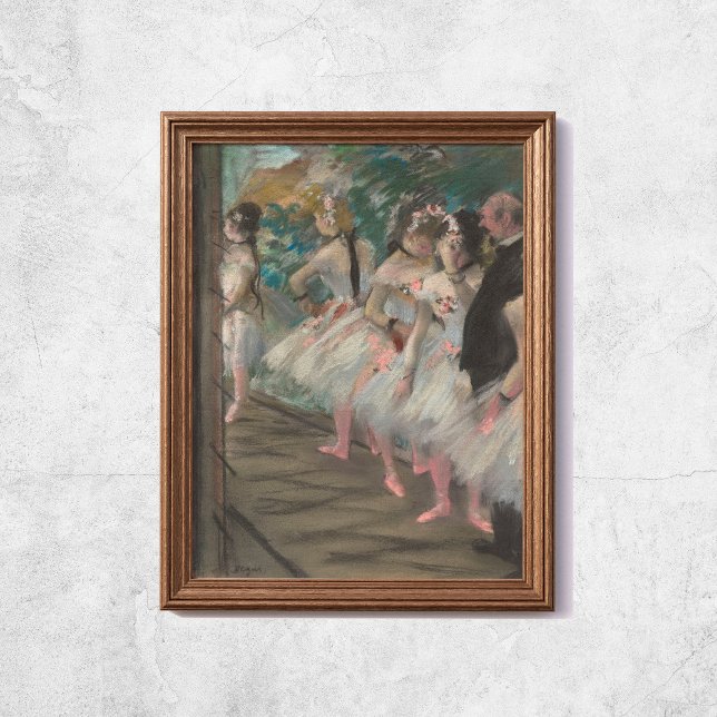 Poster Edgar Degas A Velha Arte Famosa Balé (Edgar Degas The Ballet Old Famous Art Poster
)