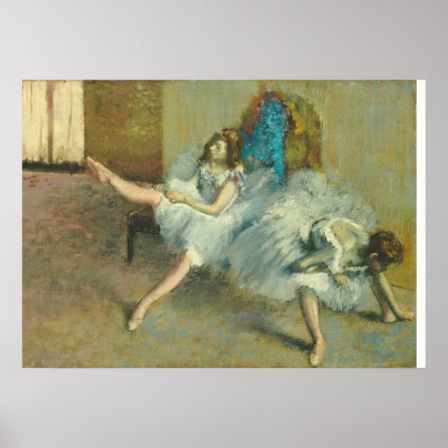 Pôster Edgar Degas | Antes do Balé, 1890-1892 (Frente)