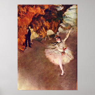 Poster Edgar Degas - bailarina de prima (Rosita Mauri)
