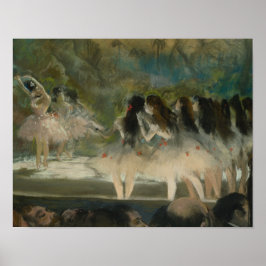 Pôster Edgar Degas - Balé na Ópera de Paris