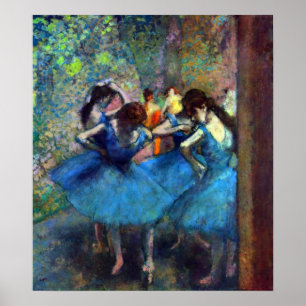 Poster Edgar Degas - Ballerinas