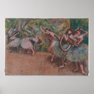 Poster Edgar Degas Ballet Scene