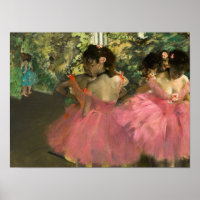 Edgar Degas - Dançarinos A Rosa