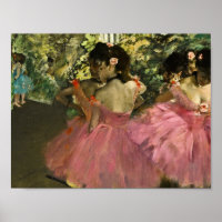 Edgar Degas - Dançarinos A Rosa