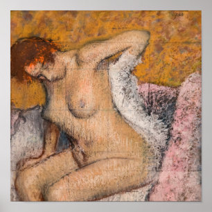 Poster Edgar Degas - Depois do Banho