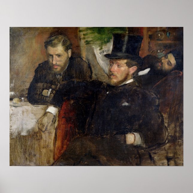 Pôster Edgar Degas | Jeantaud, Linet e Laine, 1871 (Frente)