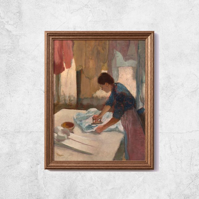 Poster Edgar Degas Mulher Ironing Laundry Room Art (Edgar Degas Woman Ironing Laundry Room Art Poster
)