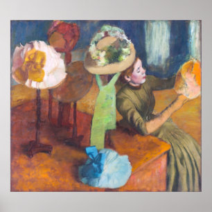 Poster Edgar Degas - O Compro Millinery