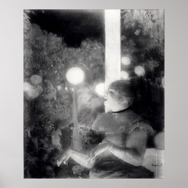 Pôster Edgar Degas | O concerto Cafe (Frente)