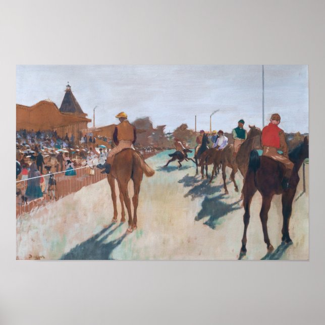Poster Edgar Degas - O Desfile (Frente)