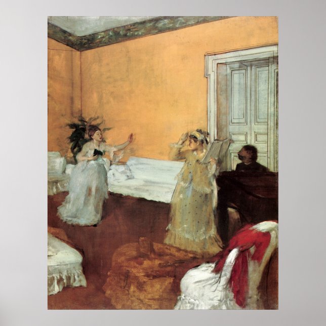 Poster Edgar Degas O Duet (Frente)
