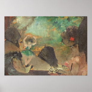 Pôster Edgar Degas o Loge, c.1883