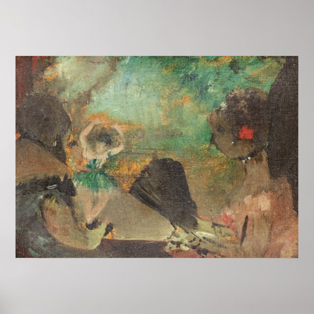 Pôster Edgar Degas | O registro, c.1883 (Frente)