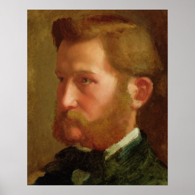 Pôster Edgar Degas | Retrato de Paul Vapincon (Frente)