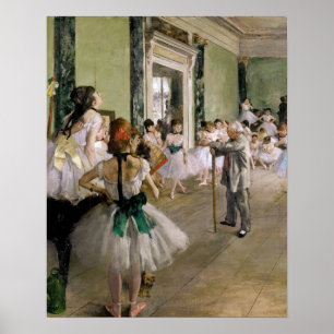 Poster Edgar Degas - The Dance Class