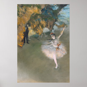 Poster Edgar Degas   The Star or Dancer on the Stage