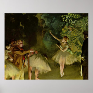 Poster Edgar Degas - tutu 1875 das meninas da dança do