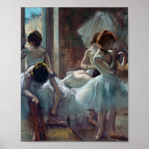 Poster Edgar Degas - Um Grupo de Dançarinos