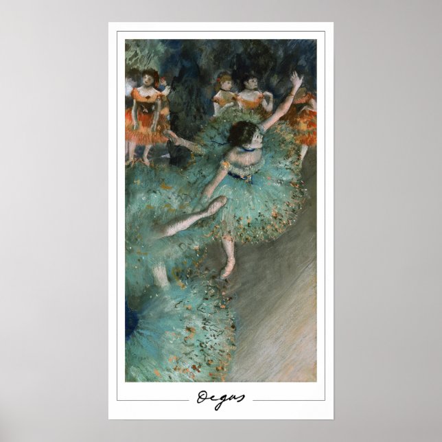 Poster Edgar Degas Zedign Cartaz de Arte #18 (Frente)