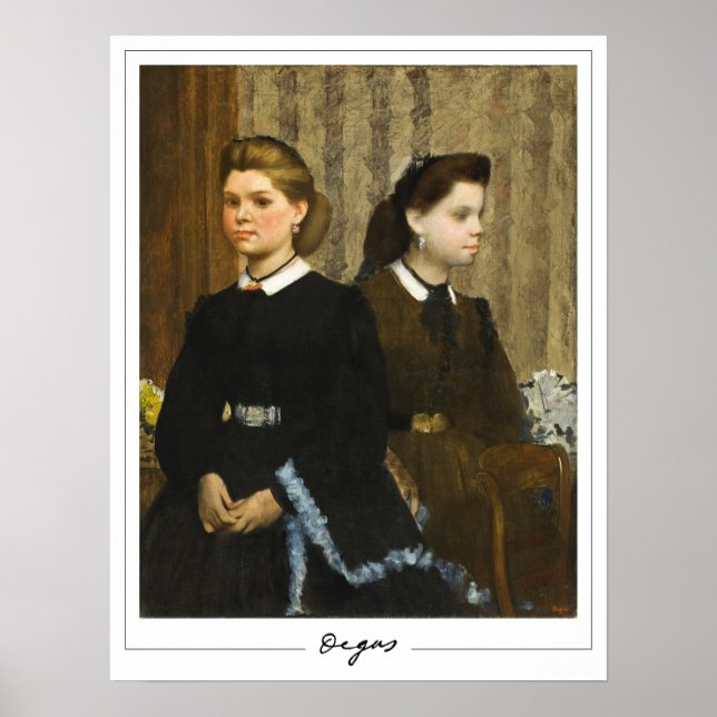 Poster Edgar Degas Zedign Cartaz de Arte #25-2 (Frente)