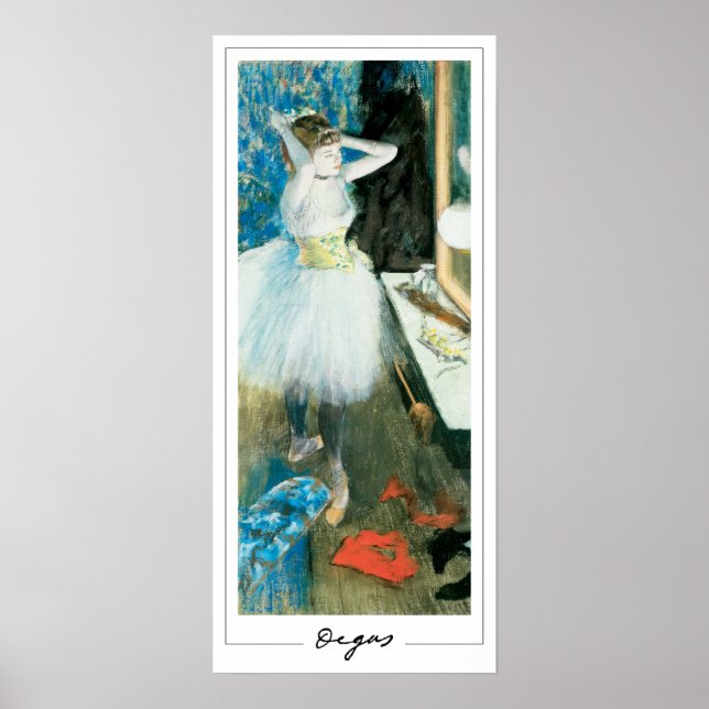 Poster Edgar Degas Zedign Cartaz de Arte #27-2 (Frente)