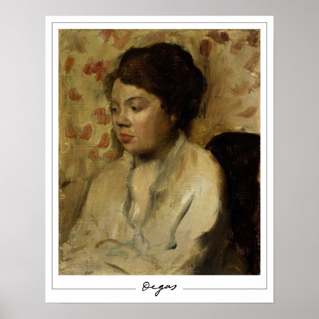 Poster Edgar Degas Zedign Cartaz de Arte #328-2 (Frente)