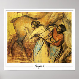 Poster Edgar Degas Zedign Cartaz de Arte #341-2