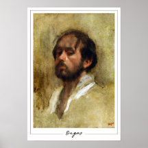 Edgar Degas Zedign Cartaz de Arte #411-2