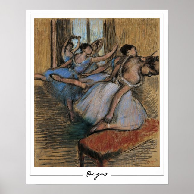 Poster Edgar Degas Zedign Cartaz de Arte #416 (Frente)