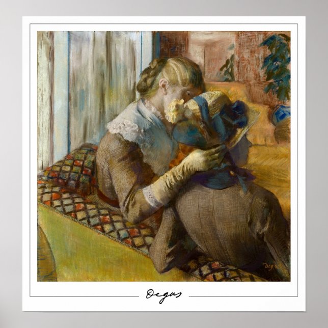 Poster Edgar Degas Zedign Cartaz de Arte #95-2 (Frente)