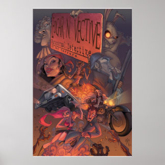 Poster Edgar N Vective: Detetive Paranormal