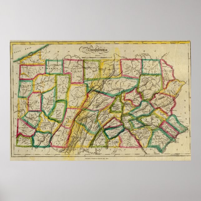 Poster Edição 1818 da Pensilvânia (Frente)