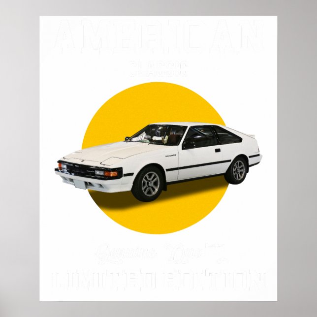 Poster Edição limitada de qualidade genuína clássico amer (Frente)