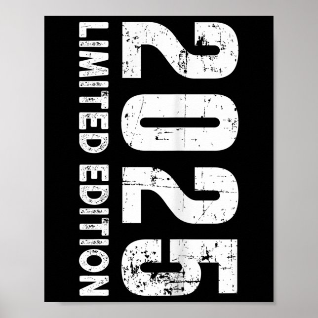 Poster Edição Limitada E 2025 (Frente)