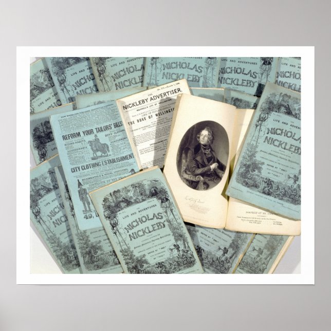 Pôster Edição Mensal de "A Vida e as Aventuras de Nich (Frente)