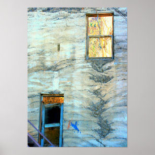 Poster Edifício abandonado em Jerome, Arizona