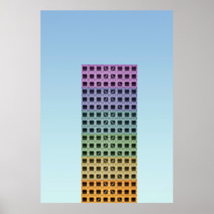 Poster Edifício alto