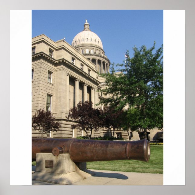 Pôster Edifício Boise Capitol (Frente)