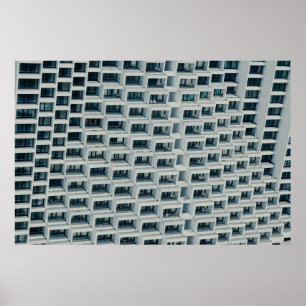 POSTER EDIFÍCIO BRANCO DE ALTA RISCA