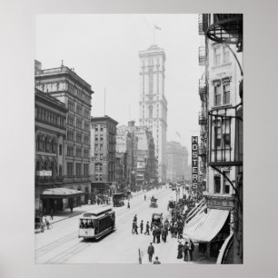 Poster Edifício Broadway & Times (One Times Square)