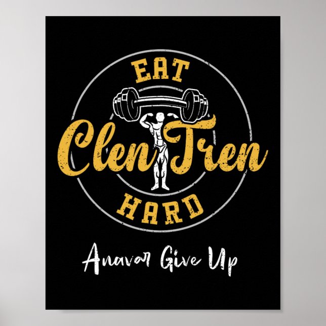 Poster Edifício Coma Clen Duro Anavar Desiste - G (Frente)