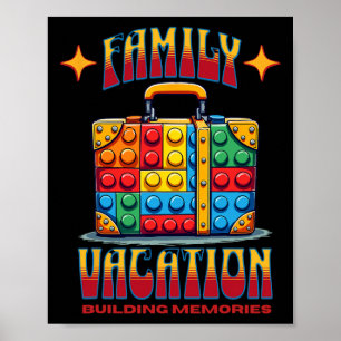 Poster Edifício das férias da família Bricks Memórias