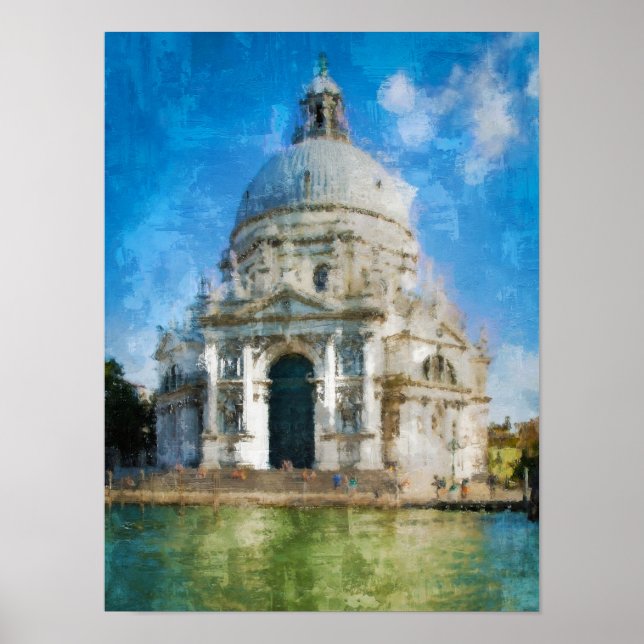 Poster Edifício de acrílico  (Frente)