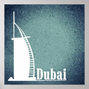 Poster Edifício Dubai Burj Al Arab
