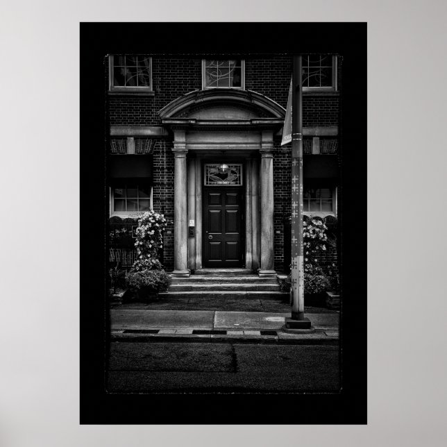 Poster Edifício Duplate Canada n.o 1 com fronteira (Frente)