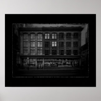 Poster Edifício Elgin Nº 1 com Borda